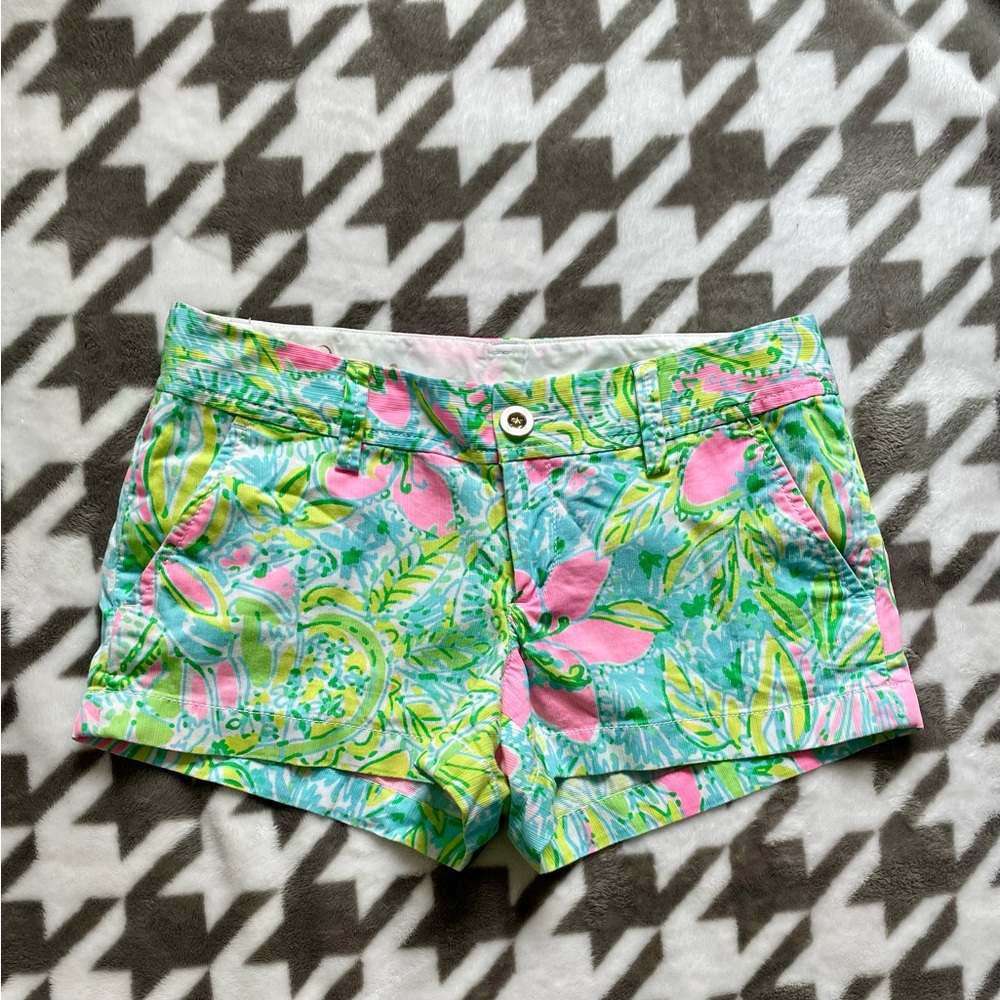 Lily Pulitzer Walsh Short- Coconut Jungle size 2